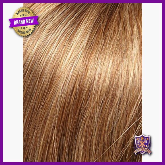 Hand Tied Human Hair Topper with Travel Kit, Glueless Wavy Style